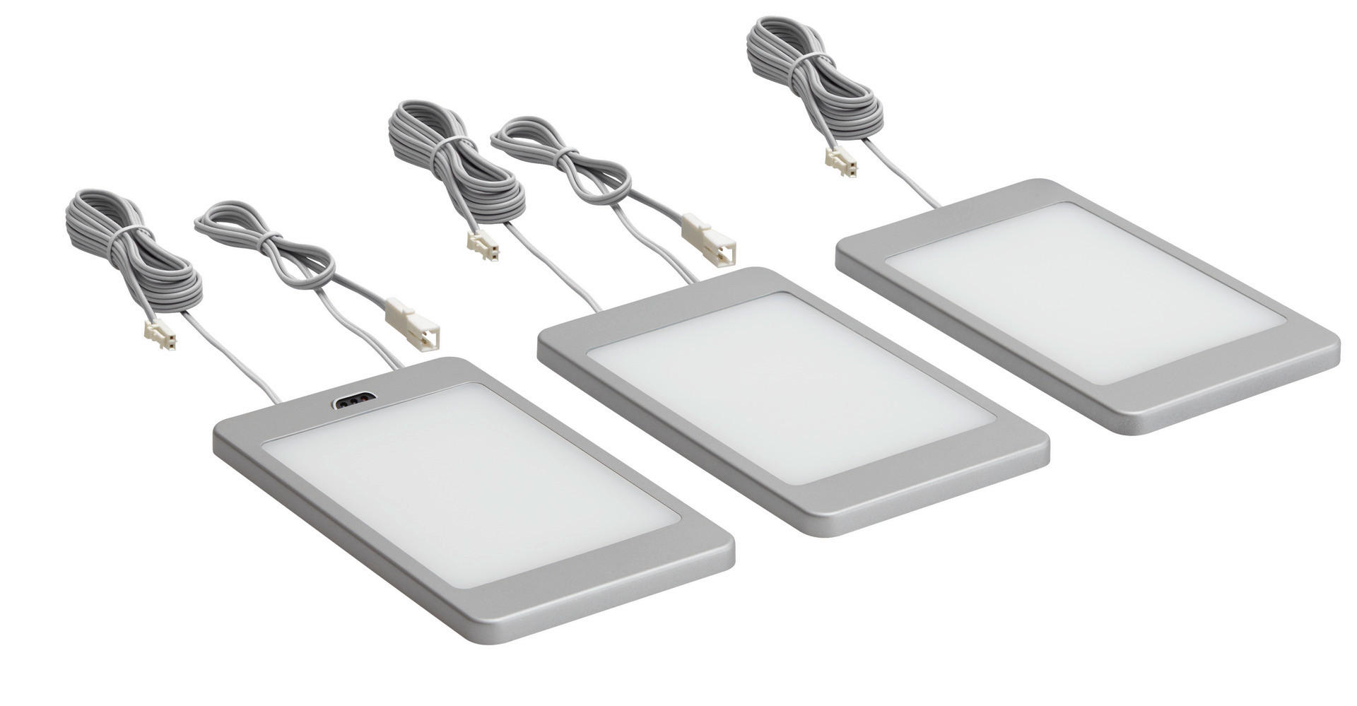 HÖLSCHER LED-Leuchten Panel Metall B/H/T: ca. 19,5x1,25x11,2 cm Panel - weiß (19,50/1,25/11,20cm) - Hölscher