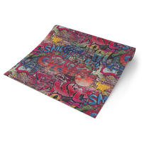 Erismann Papiertapete Graffiti bunt B/L: ca. 53x1005 cm Papiertapete_05530-10 - bunt (53,00/1005,00cm) - Erismann