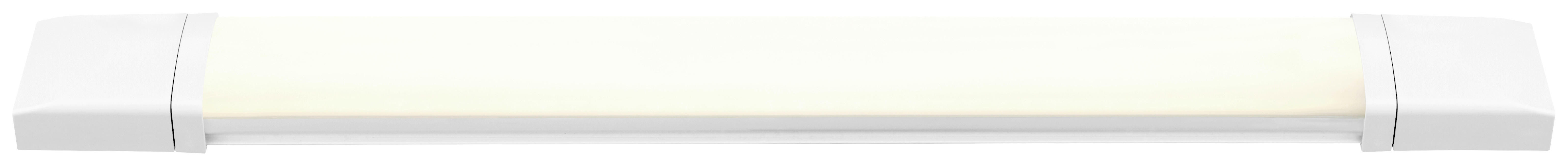 GLOBO LED-Unterbauleuchte weiß Kunststoff B/H/T: ca. 6,7x2,2x63,2 cm JON - weiß (6,70/2,20/63,20cm) - GLOBO