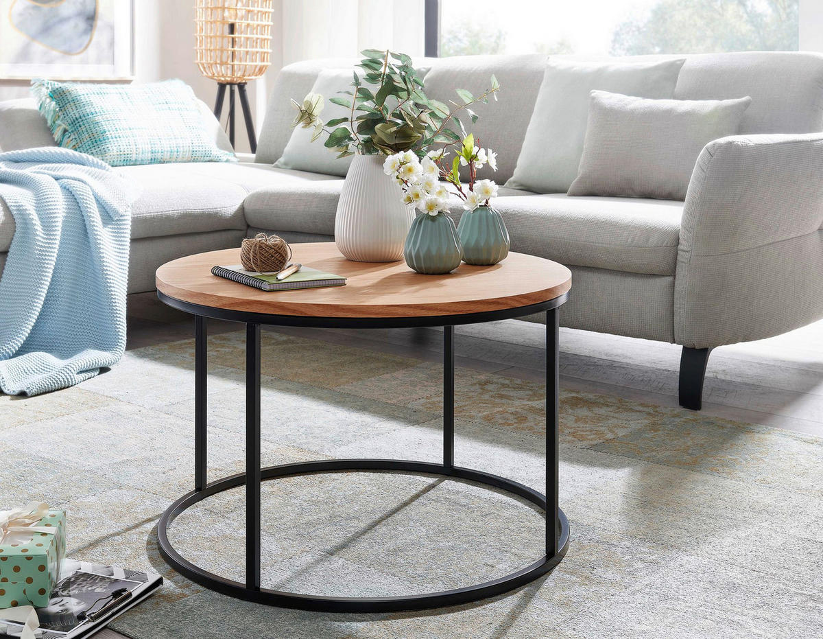Couchtisch braun B/H/T: ca. 70x45x70 cm Couchtisch - braun (70,00/45,00/70,00cm) - Wohnling
