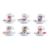Zeller Espresso-Set Faces Faces - Zeller