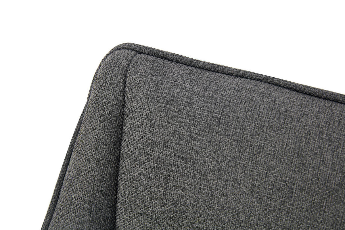 Stuhl HELEN, 2er Set anthrazit schwarz B/H/T: ca. 56x91x63 cm HELEN, 2er Set - schwarz/anthrazit (56,00/91,00/63,00cm) - xonox.home