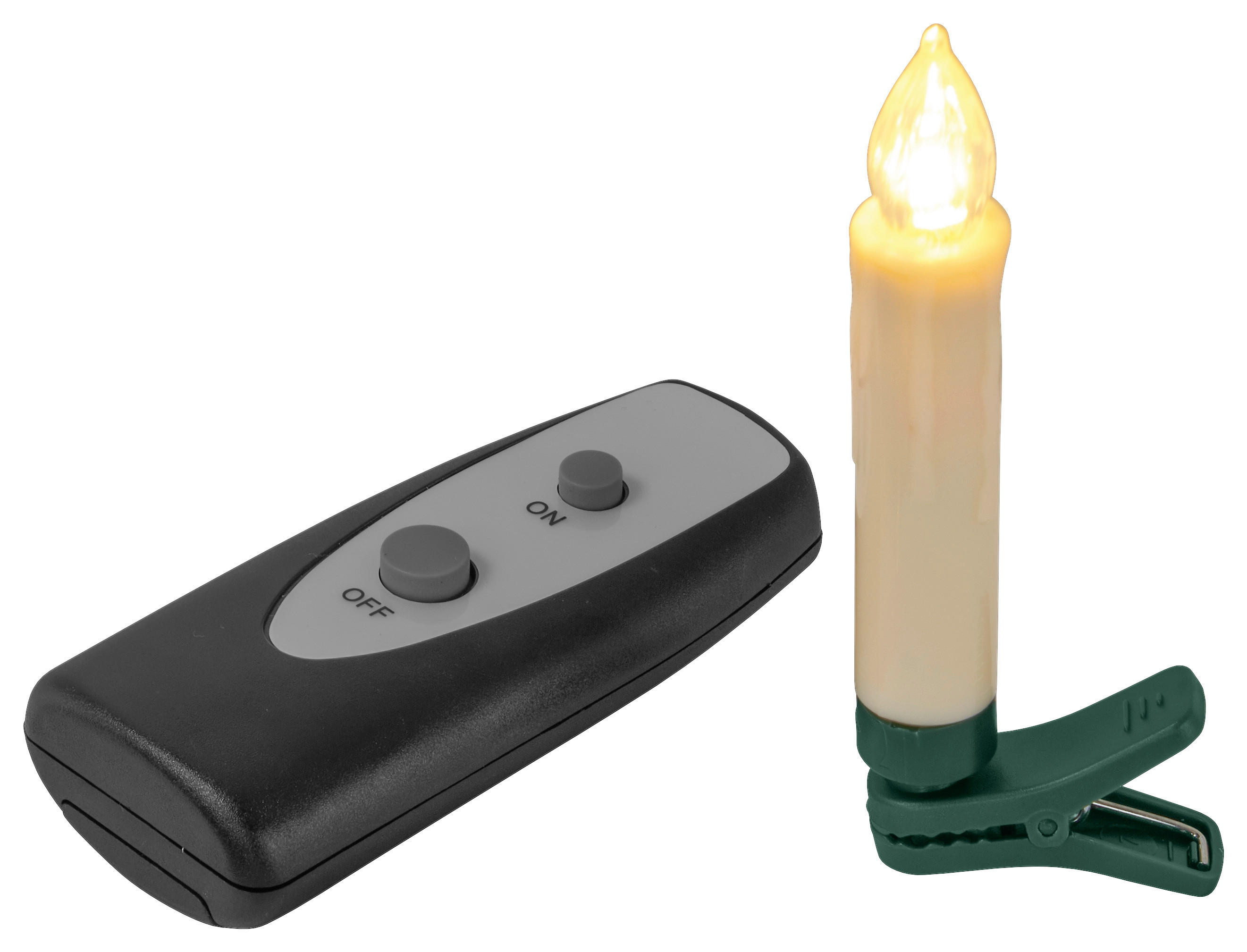 Kabellose Kerzenlichter Kerzenlichter_kabellos - warmweiß (1,50/1,50/10,50cm)