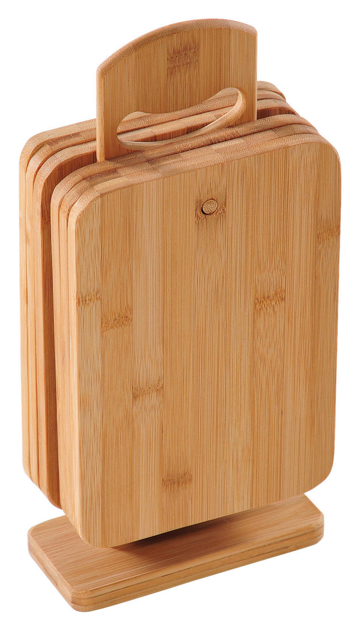 Kesper Brettchenständer natur Bambus B/H/L: ca. 7x29,5x7 cm Brettchenständer - natur (7,00/7,00/29,50cm) - Kesper