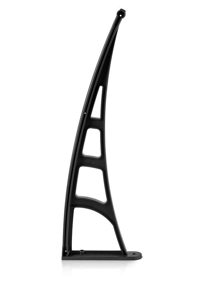BURTAS VORDACH Vordach schwarz B/H/L: ca. 120x23x70 cm Vordach_GRDN0032 - schwarz (70,00/120,00/23,00cm) - BURTAS VORDACH