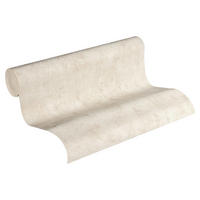 A.S.Creation Vliestapete Blooming Uni creme B/L: ca. 53x1005 cm Blooming - creme (53,00/1005,00cm) - A.S.Creation