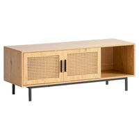 Lowboard Eiche Optik B/H/T: ca. 120x45,5x40 cm TV & Lowboard - Eiche (120,00/45,50/40,00cm) - Wohnling