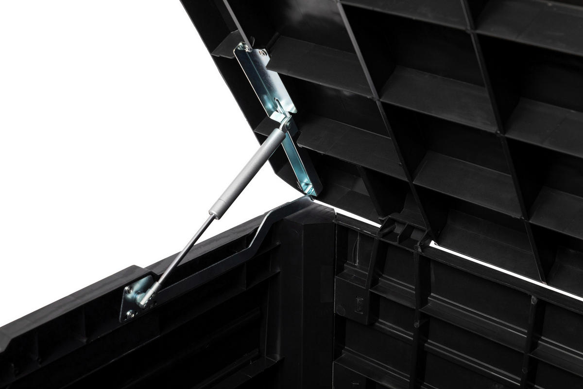 Toomax Aufbewahrungsbox Florida anthrazit Kunststoff B/H/L: ca. 70x60x148 cm Florida - anthrazit (148,00/70,00/60,00cm) - Toomax