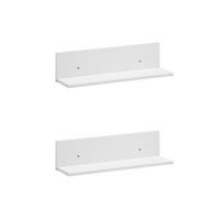 Regal Torge 2er-Set weiß matt B/H/T: ca. 60x15,7x17,3 cm Torge 2er-Set - weiß (60,00/15,70/17,30cm) - Möbelpartner