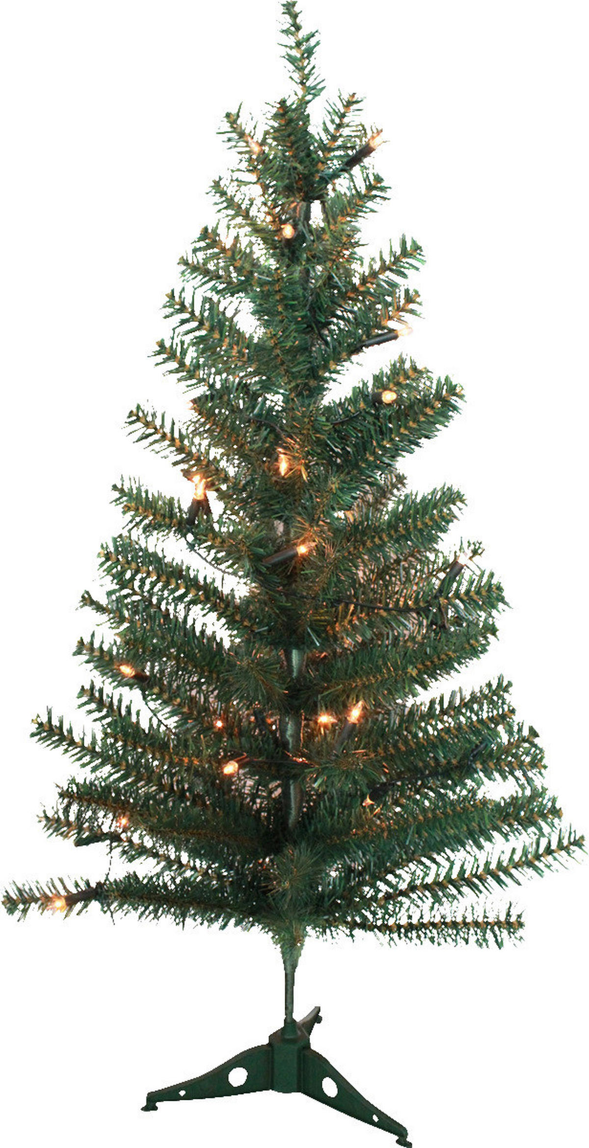 POCOline Weihnachtsbaum grün Kunststoff H: ca. 90 cm Weihnachtsbaum_beleuchtet - grün (90,00cm) - POCOline