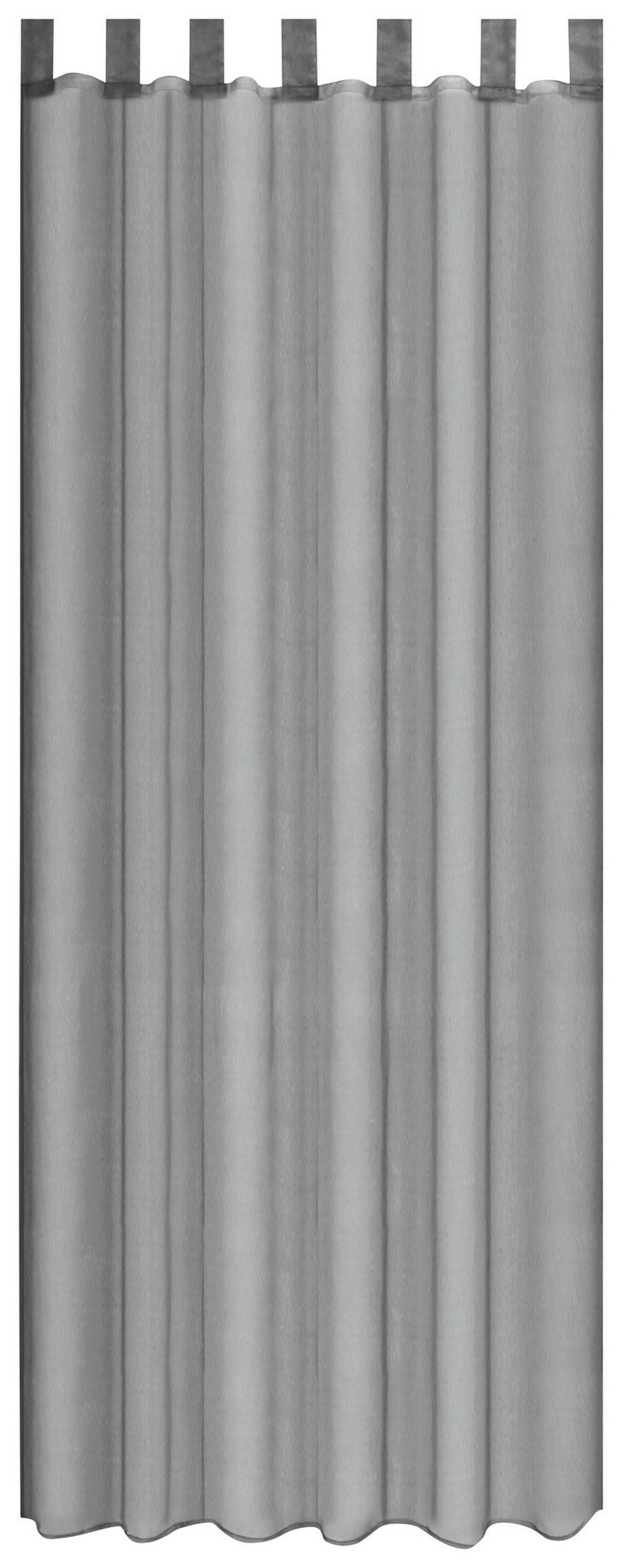 Sensation Schlaufenvorhang Look silber B/L: ca. 140x235 cm Look - silber (140,00/235,00cm) - Sensation
