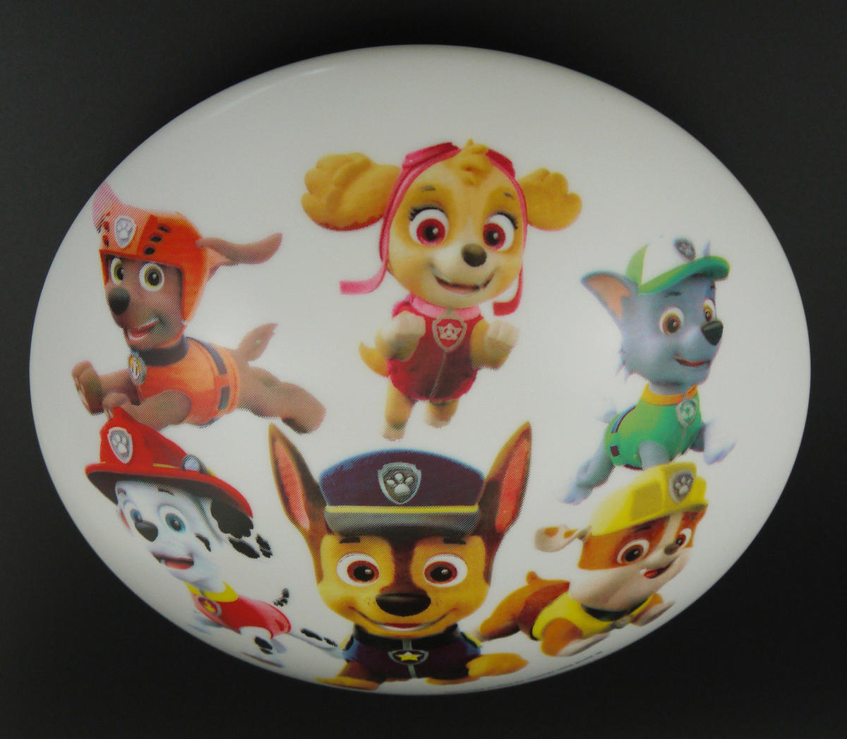 Niermann Kinderdeckenleuchte Paw Patrol 661 multicolor Kunststoff H/D: ca. 10x36 cm E27 1 Brennstellen Deckenschale_Paw_Patrol - multicolor (36,00/10,00cm) - Niermann