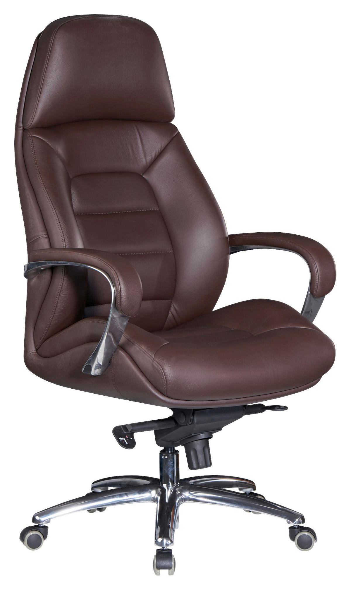 Drehstuhl braun Bürostuhl - braun (67,00/137,00/67,00cm) - Amstyle