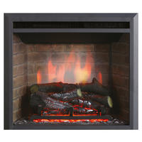 Balderia Einbaukamin Calida schwarz MDF B/H/T: ca. 54,5x63x22,3 cm Elekt.-Kamin Calida 23" EF42C - schwarz (54,50/63,00/22,30cm) - Balderia