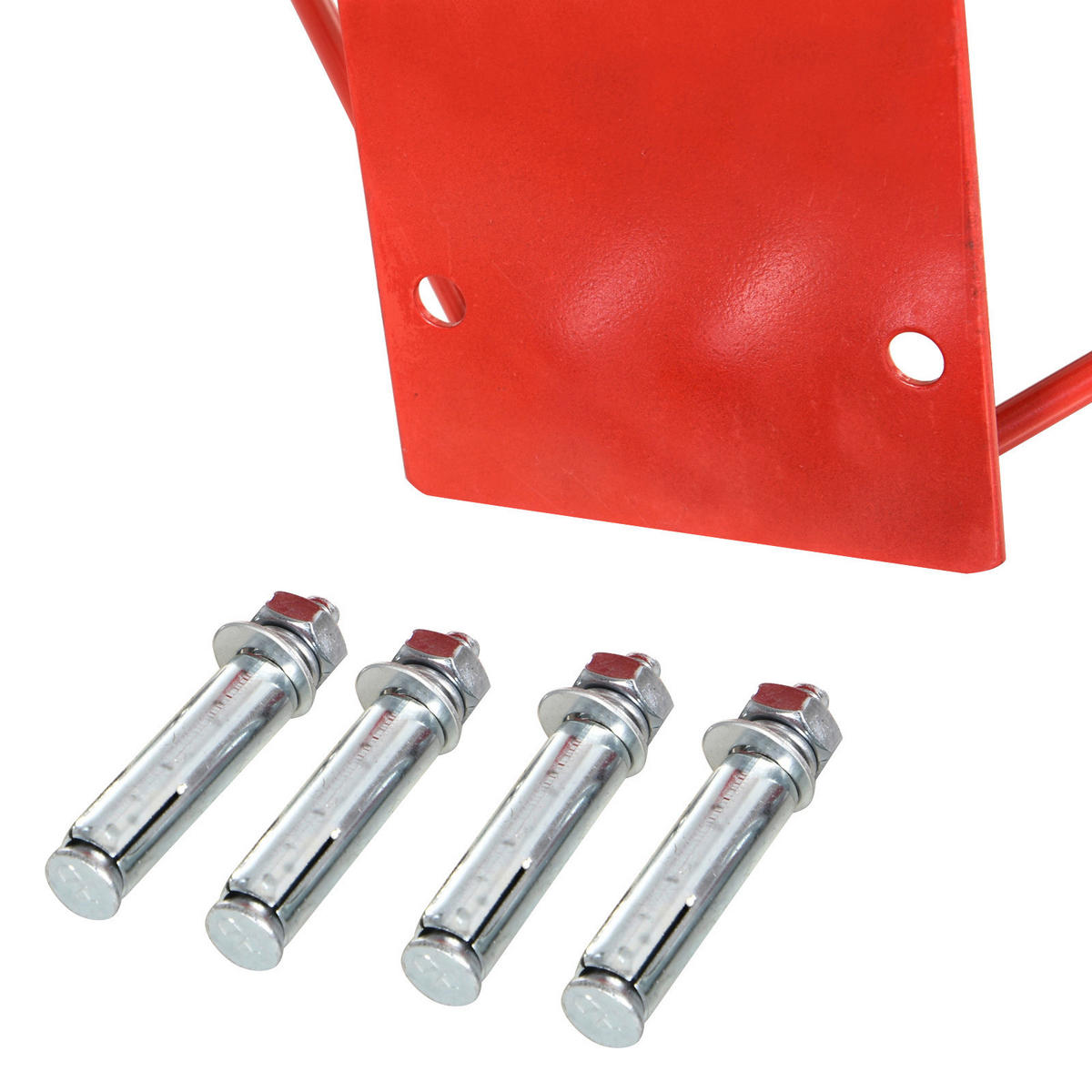 HOMCOM Basketballkorb rot H/D: ca. 46x46 cm Basketballkorb - blau/weiß (46,00/46,00cm) - HOMCOM