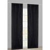 Schiebevorhang Taifun schwarz B/L: ca. 60x245 cm Taifun - schwarz (60,00/245,00cm) - Acus