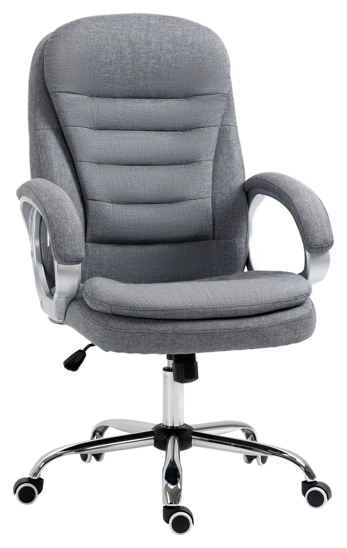 Drehstuhl 921-170GY grau 921-170GY - grau (75,00/111,00/64,00cm) - Vinsetto