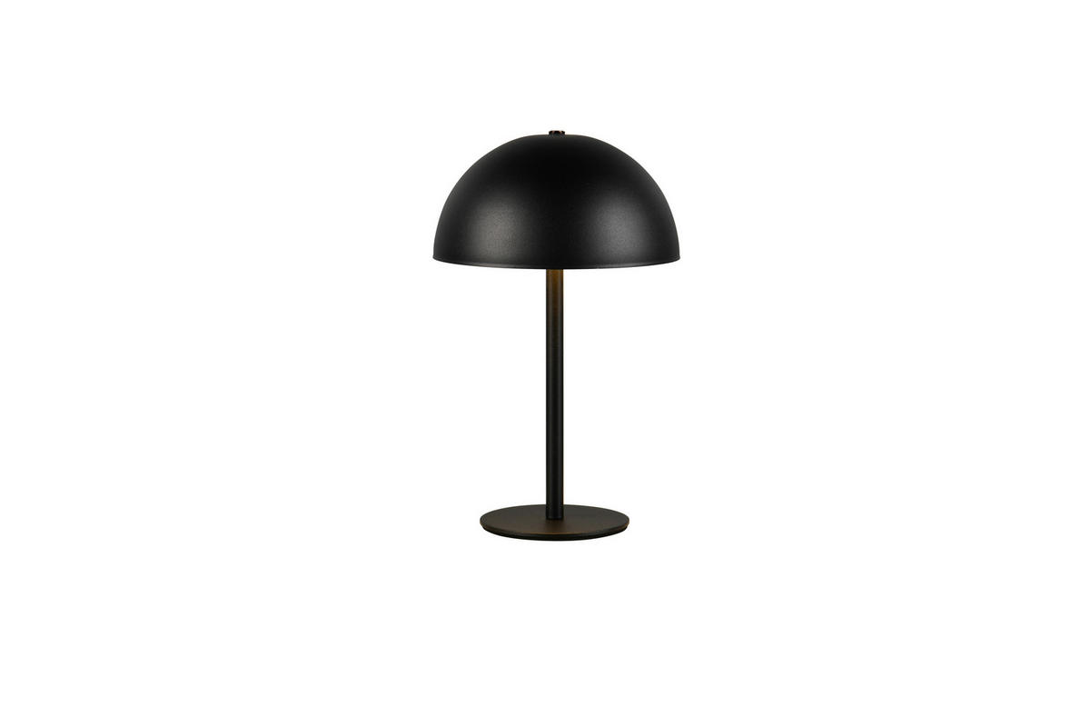 Reality LED Tischleuchte MUNOZ mattschwarz Metall H: ca. 21 cm 1 Brennstellen Munoz - mattschwarz (21,00cm) - Reality