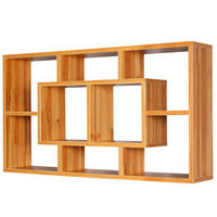 Wandregal buche lackiert Nachbildung B/H/T: ca. 85x47,5x16 cm Wandregal - buche (85,00/47,50/16,00cm) - Wohnling