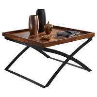 Couchtisch braun B/H/T: ca. 63x39x63 cm Couchtisch - braun (63,00/39,00/63,00cm) - Wohnling
