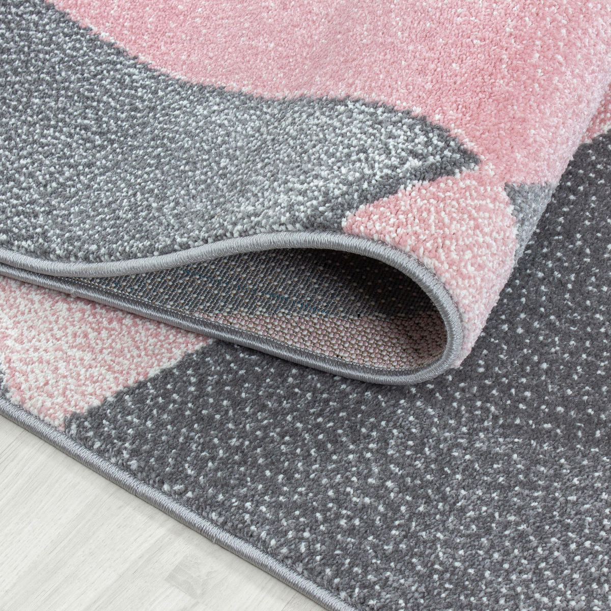 Ayyildiz Teppich BETA pink B/L: ca. 140x200 cm BETA - pink (140,00/200,00cm) - Ayyildiz