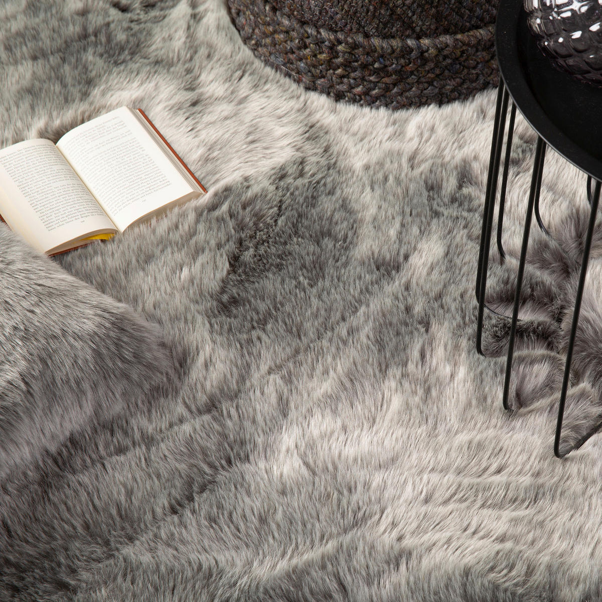 Obsession Teppich My Sonnet silber B/L: ca. 80x150 cm My Sonnet - silber (80,00/150,00cm) - Obsession