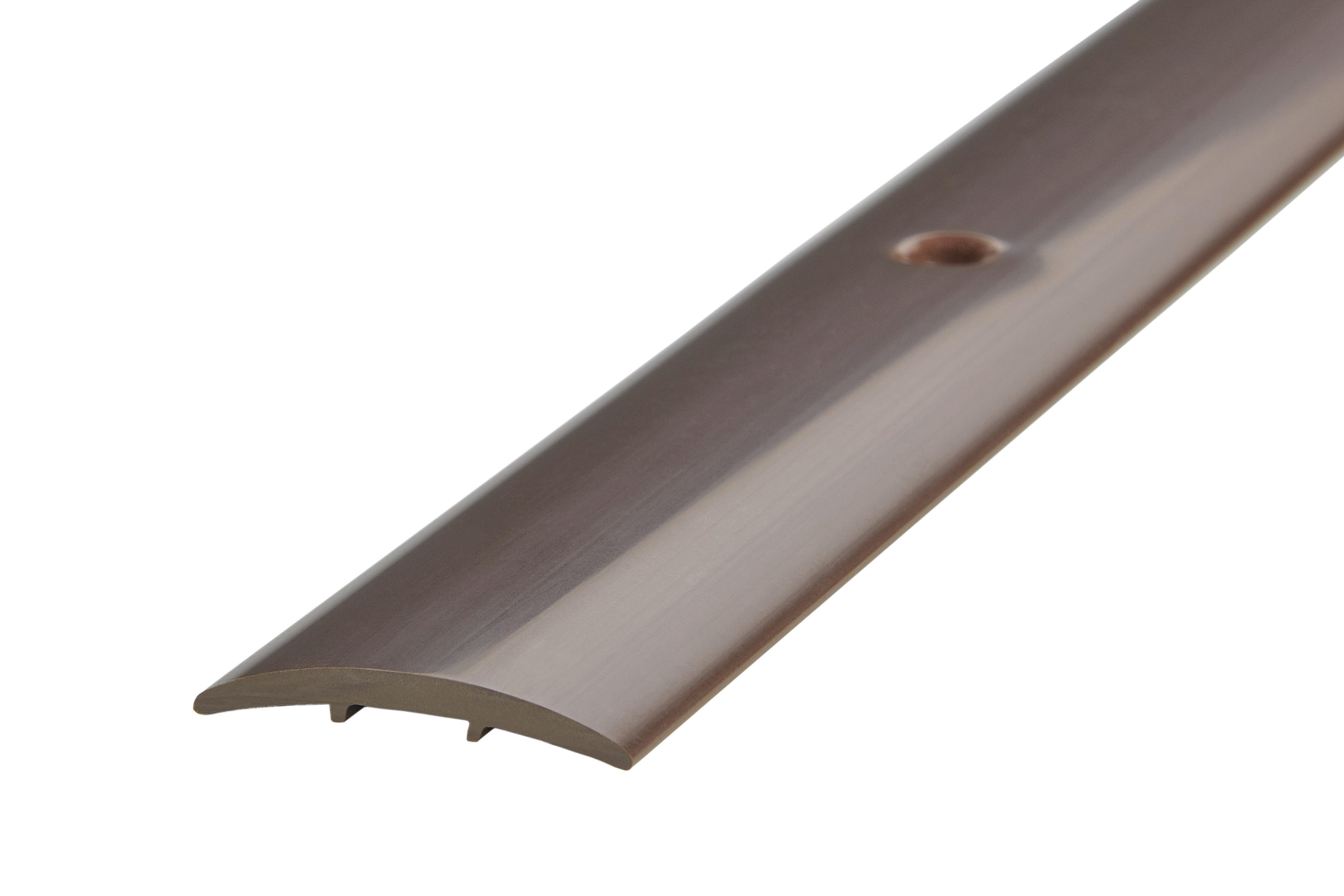 Übergangsprofil braun B/L: ca. 3,2x100 cm pro Stück Übergangsprofil 30x1000 Hart-PVC - braun (3,20/100,00cm)