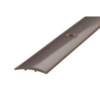 Übergangsprofil braun B/L: ca. 3,2x100 cm pro Stück Übergangsprofil 30x1000 Hart-PVC - braun (3,20/100,00cm)