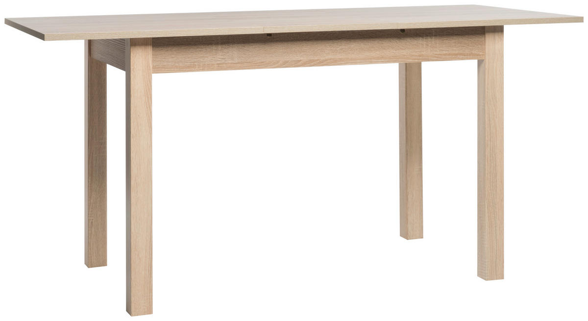 Esstisch Coburg Eiche Sonoma Optik schwarz B/T: ca. 120x70 cm Coburg - Eiche/schwarz (120,00/70,00cm)