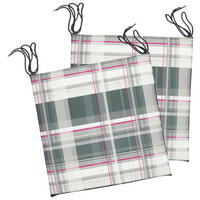 Auflage Mia rosa Polyester B/H/L: ca. 40x4x40 cm Mia - rosa/grau (40,00/40,00/4,00cm)