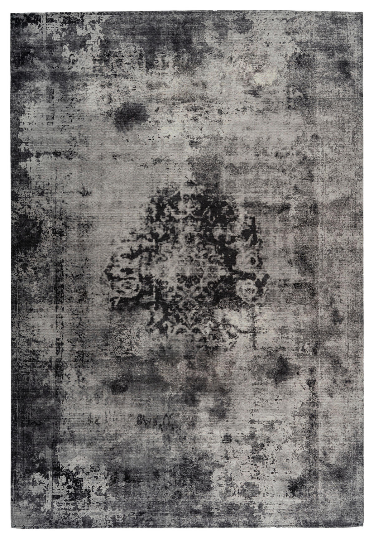 360Living Teppich Vintage grau B/L: ca. 200x290 cm Vintage - grau (200,00/290,00cm) - 360Living
