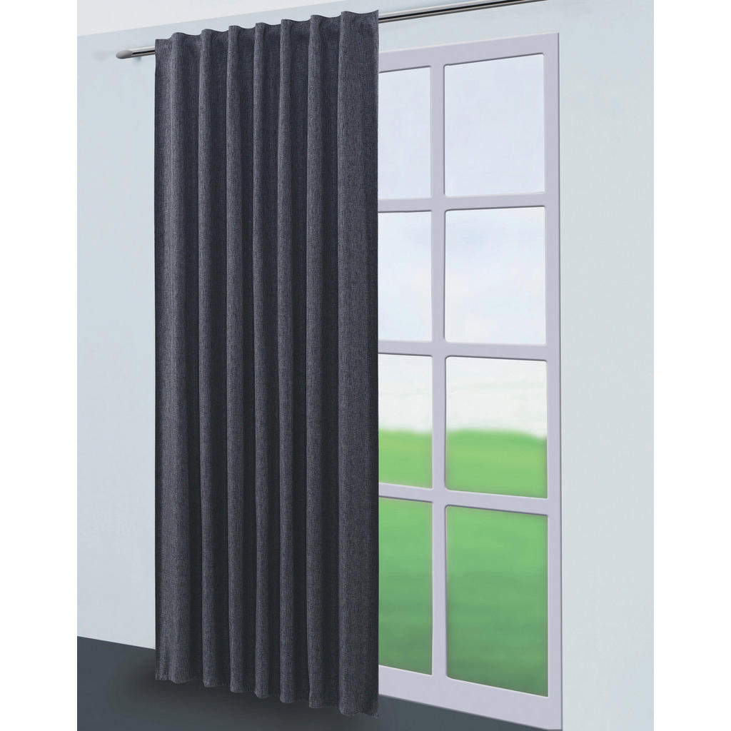 Thumbnail - Verdunklungsvorhang Inci grau B/L: ca. 140x245 cm