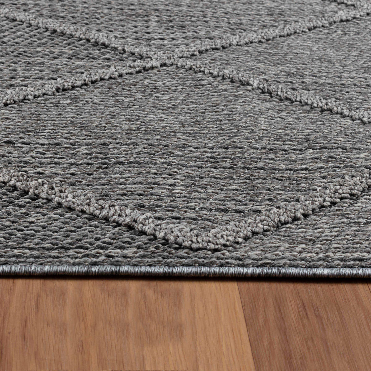 Ayyildiz Teppich PATARA grau B/L: ca. 80x250 cm PATARA - grau (80,00/250,00cm) - Ayyildiz