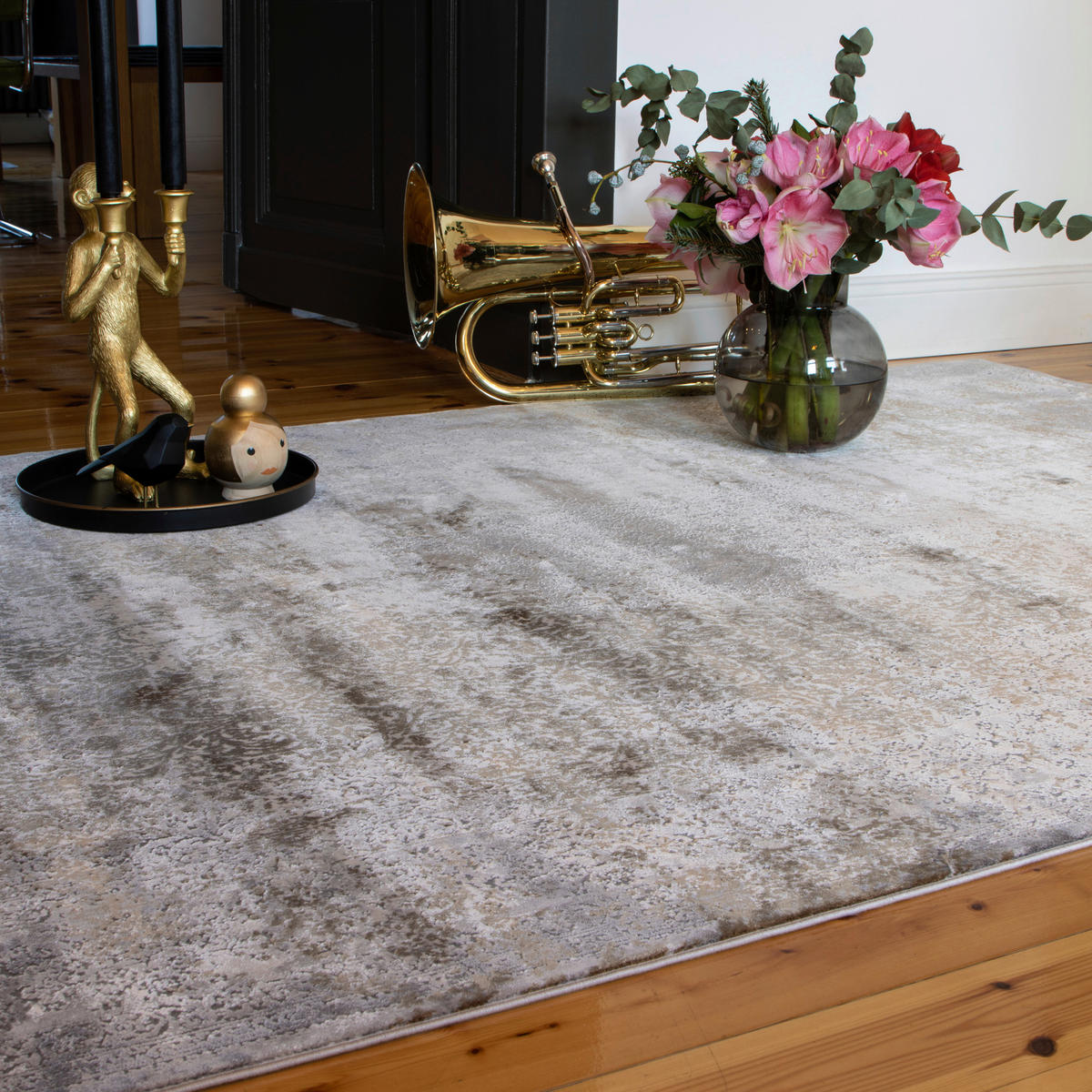 Obsession Teppich My Jewel of Obsession taupe B/L: ca. 80x150 cm My Jewel of Obsession - taupe (80,00/150,00cm) - Obsession