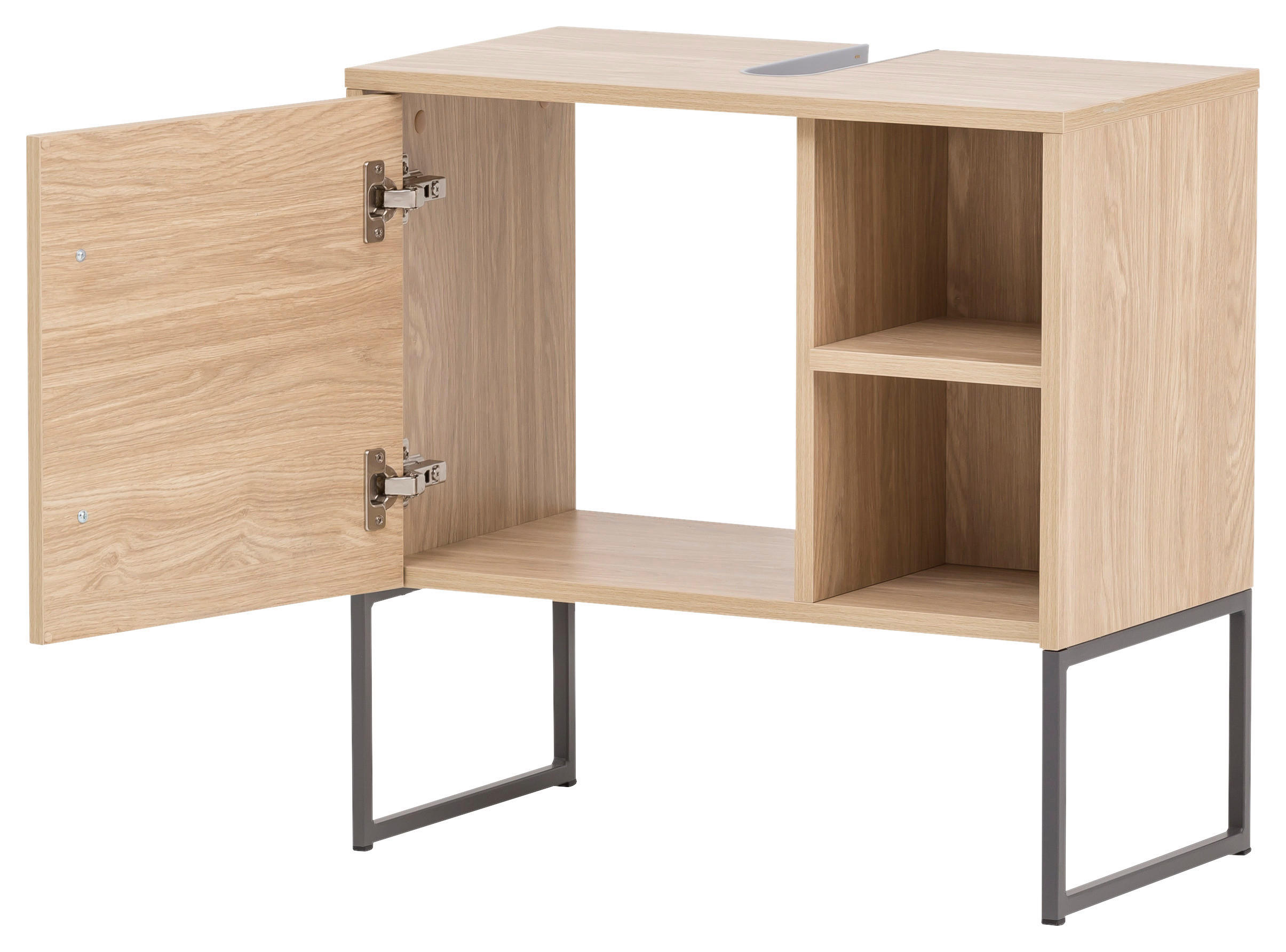 Waschbeckenunterschrank Limone Eiche hell Nachbildung B/H/T: ca. 60,4x59,5x33 cm Limone - Eiche (60,40/59,50/33,00cm) - Möbelpartner