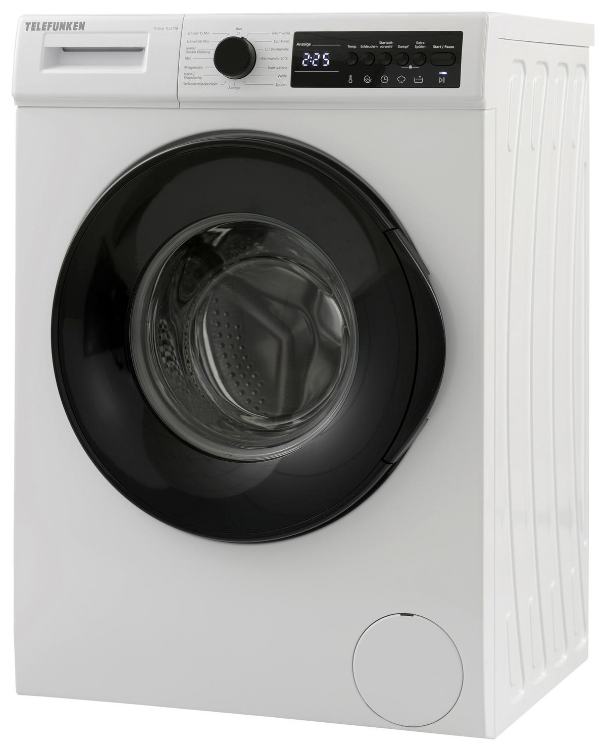 TELEFUNKEN Waschmaschine TF-WM-1541T7B weiß B/H/T: ca. 60x85x56 cm ca. 8 kg Waschmaschine TF-WM-1541T7B - weiß (60,00/85,00/56,00cm) - TELEFUNKEN