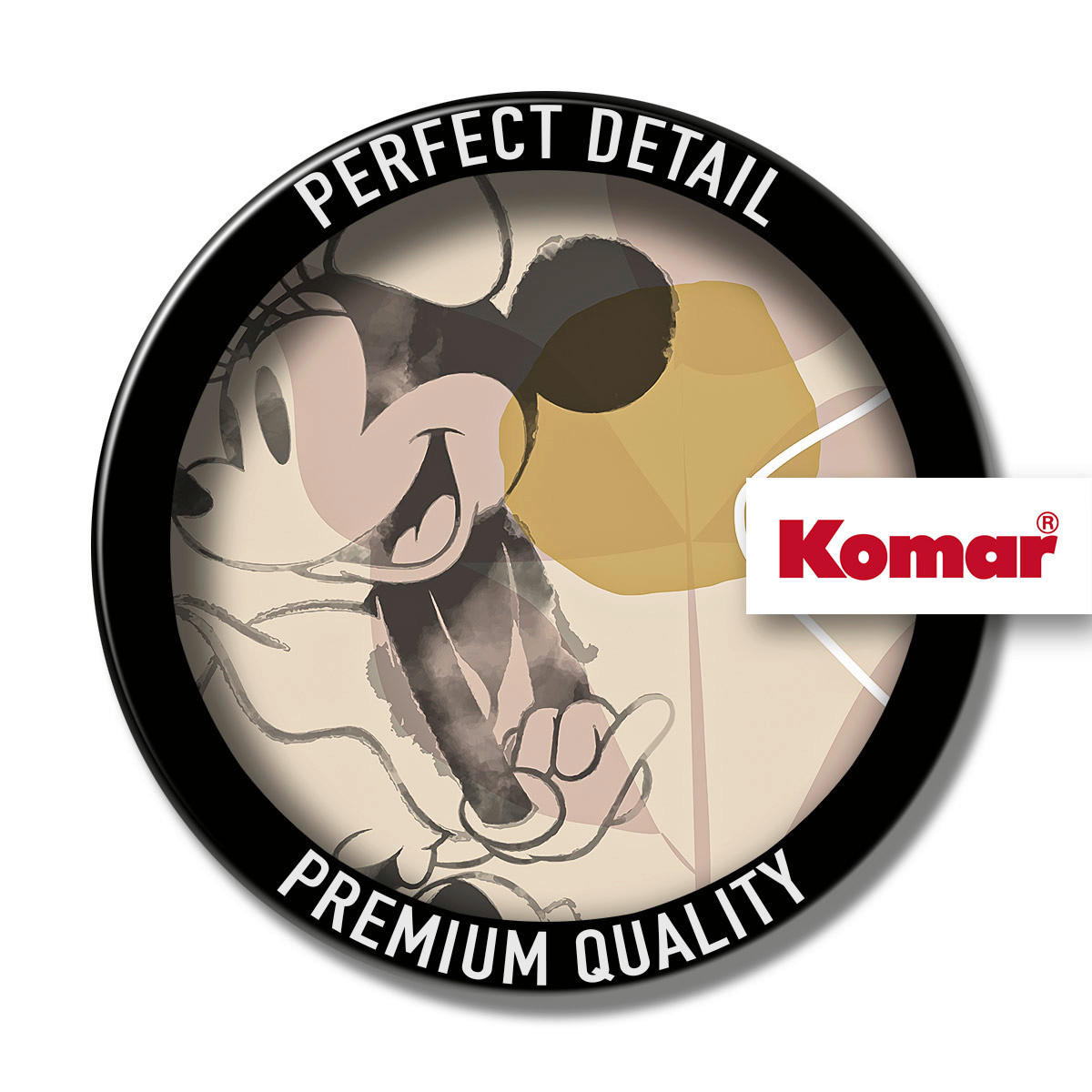 Komar Fototapete Minnie Soft Shapes IADX7-047 B/H: ca. 350x280 cm Minnie Soft Shapes IADX7-047 - (350,00/280,00cm) - Komar