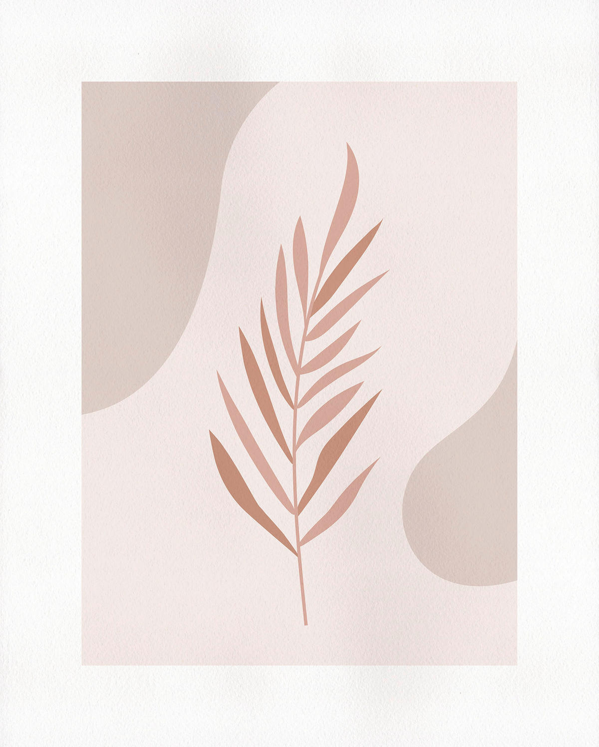Komar Poster Gentle Desert Abstrakt B/L: ca. 40x50 cm Gentle Desert - (40,00/50,00cm) - Komar