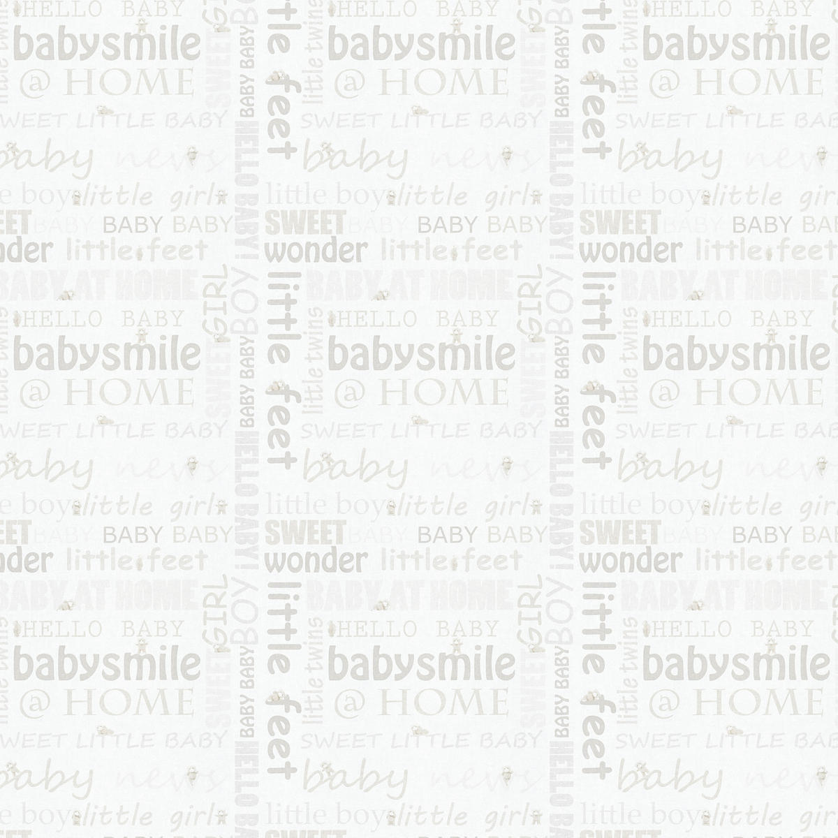 Vliestapete Schrift beige lindgrün B/L: ca. 53x1005 cm Vliestapete_35847-2 - beige/lindgrün (53,00/1005,00cm)