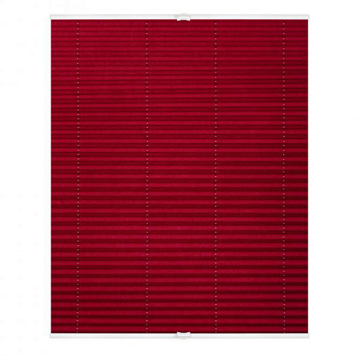 Spannplissee brombeer B/L: ca. 50x130 cm Plissee_Klemmfix - brombeer (50,00/130,00cm) - LICHTBLICK