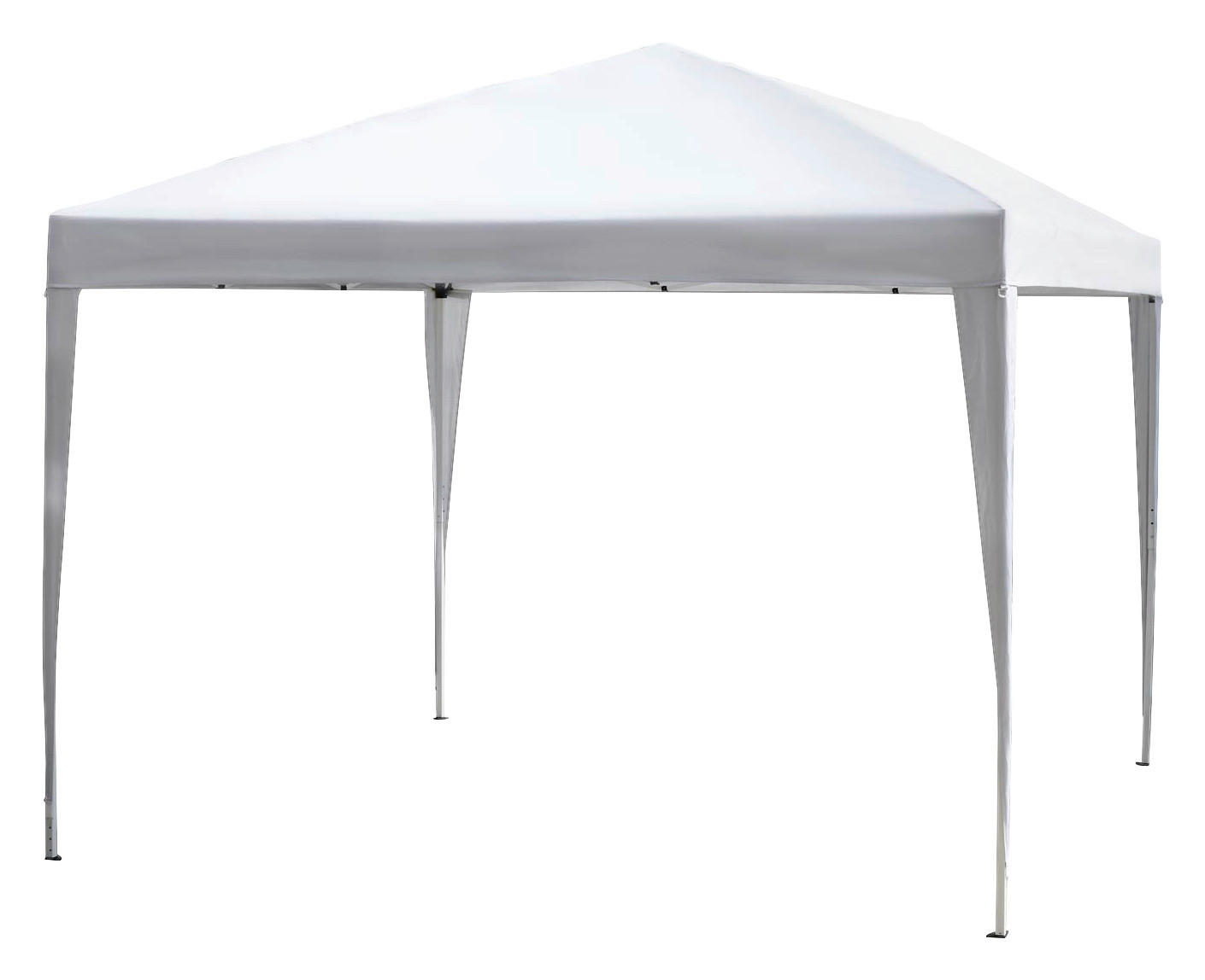 Outsunny Faltpavillon weiß Stoff B/H/L: ca. 295x255x295 cm günstig online kaufen