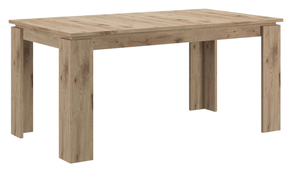 Esstisch Titan Eiche Nox Oak Nachbildung B/H/L: ca. 90x76x200 cm Titan - Eiche (200,00/90,00/76,00cm) - xonox.home