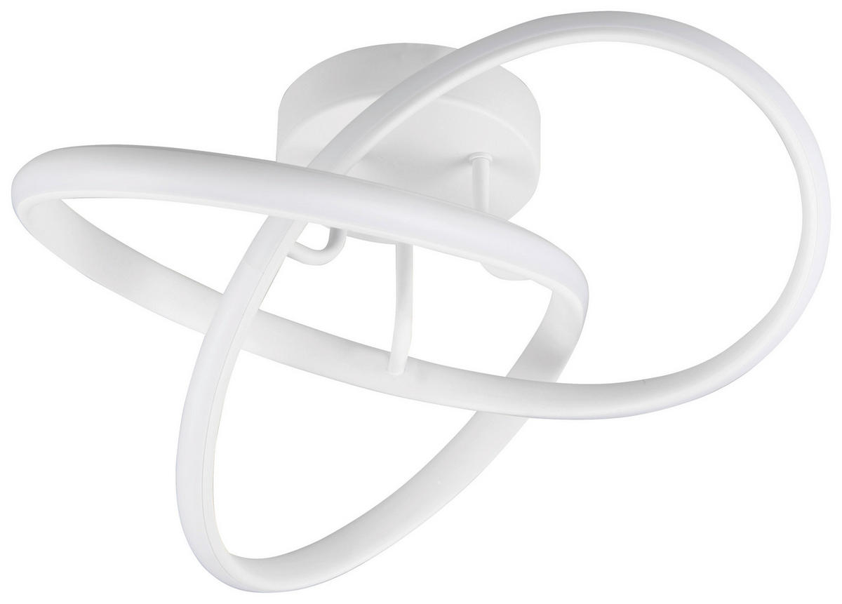 Deckenleuchte weiß Metall H/D: ca. 40x15 cm LED-Deckenleuchte_Meo - weiß (15,00/40,00cm)