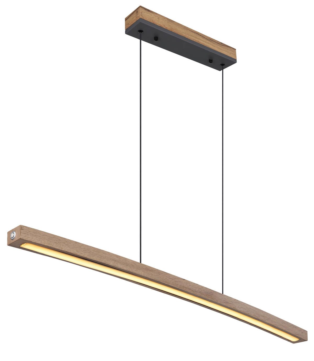 GLOBO LED-Pendelleuchte Opal Graphit Kunststoff Metall B/H/T: ca. 7x120x100 cm DORO - Graphit/Opal (7,00/120,00/100,00cm) - GLOBO