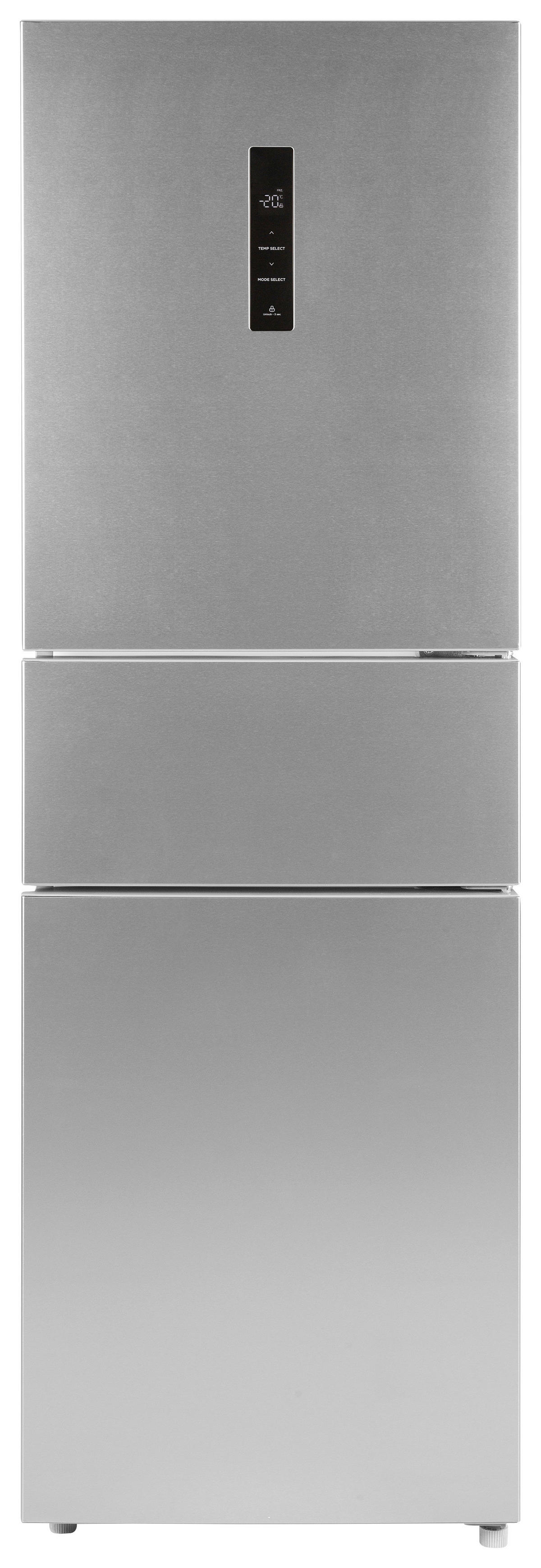 POCOline Kühl-/Gefrierkombination MD178-263EIX Edelstahloptik B/H/T: ca. 56,2x178x59,5 cm Kühl-/Gefrierkombi MD 178-263 EIX - Edelstahloptik (56,20/178,00/59,50cm) - POCOline