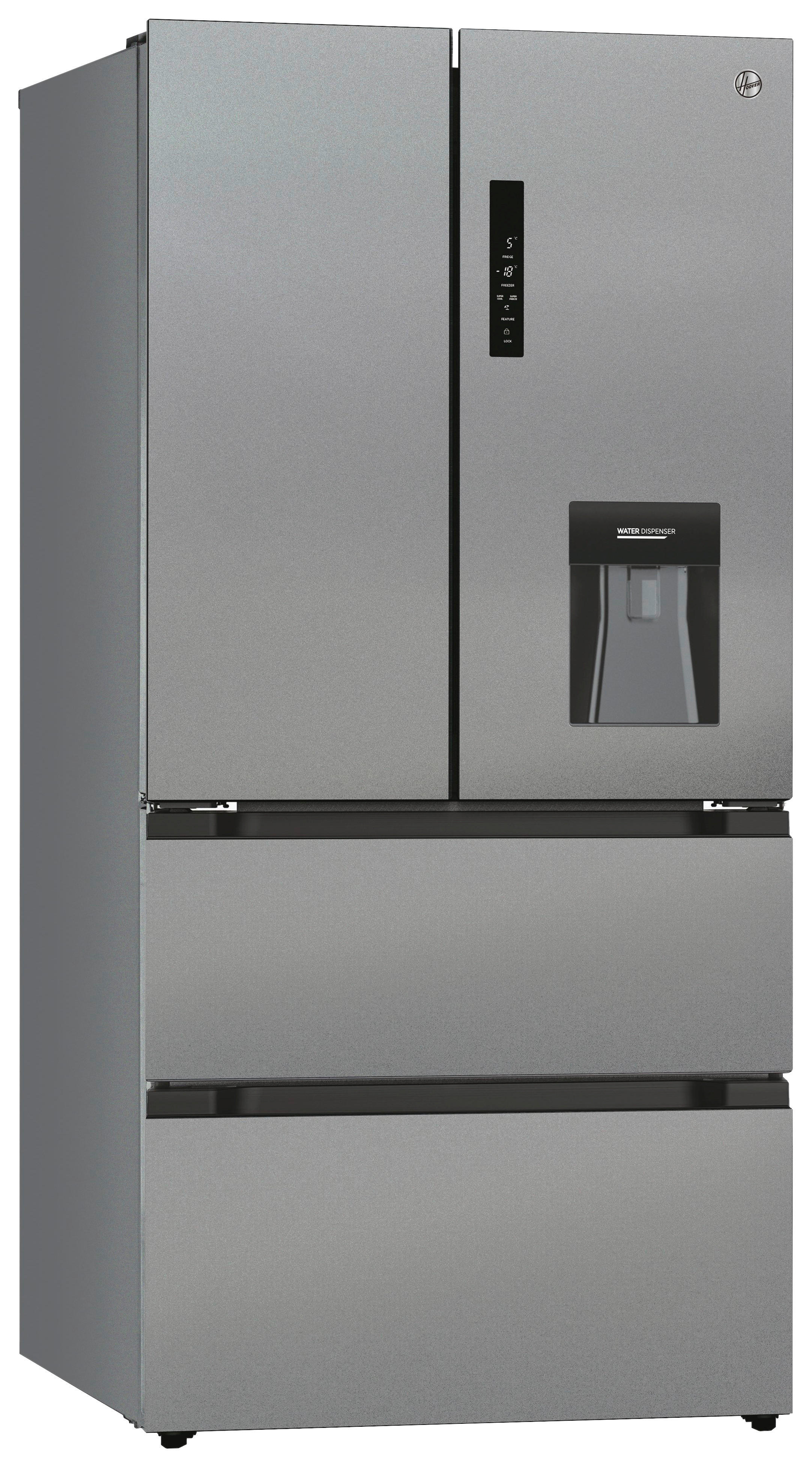 Hoover French-Door HSF818EXWD Edelstahlo...