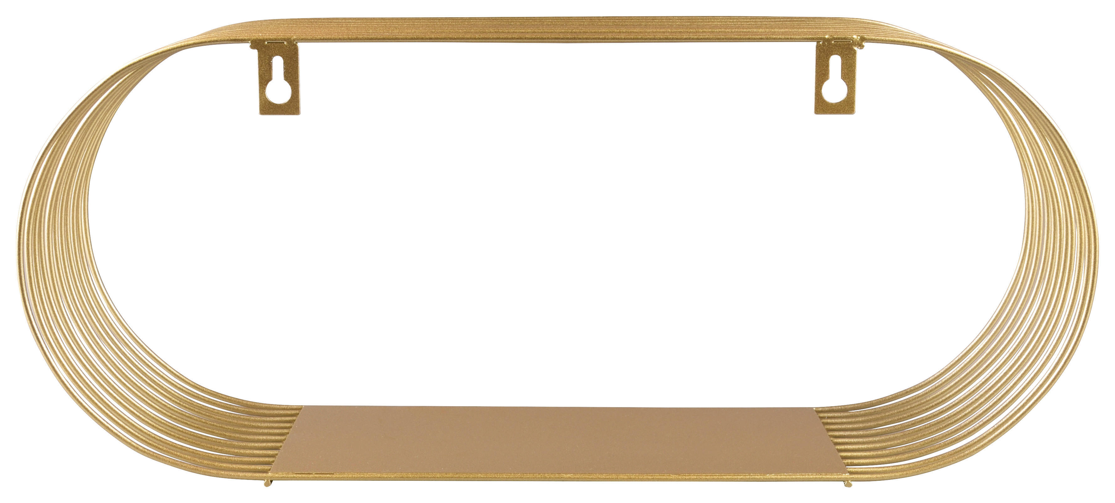 Thumbnail - Wandregal Jessica gold Optik Metall