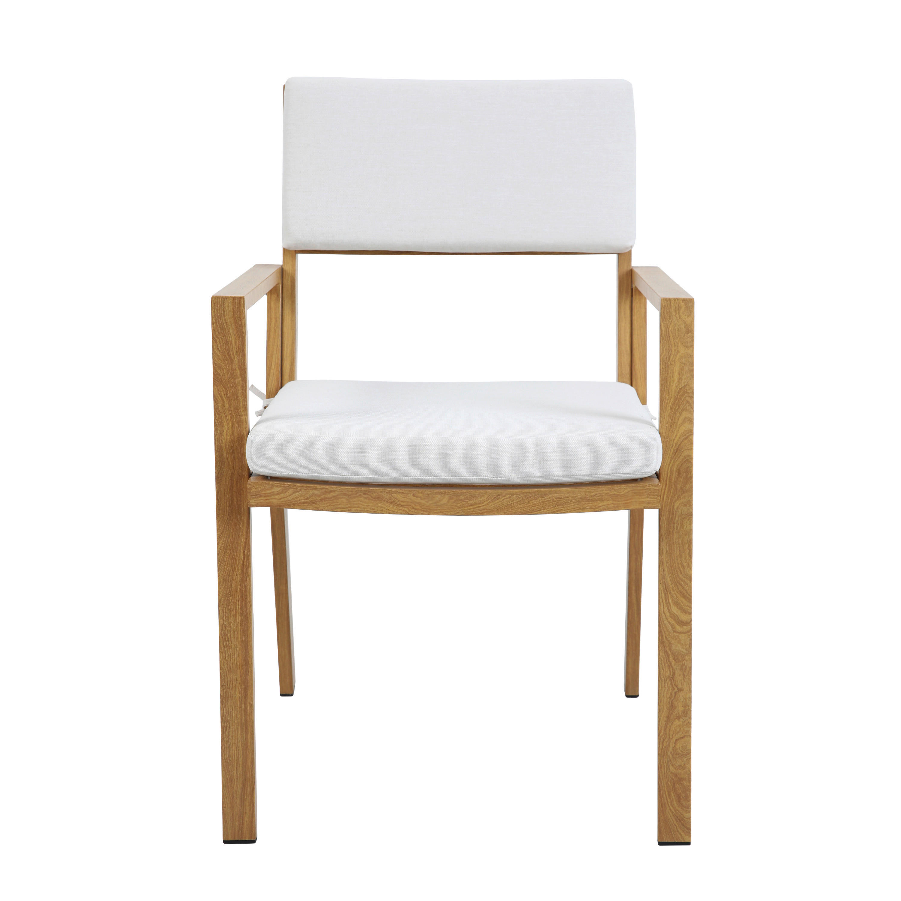 AXI Outdoor Living Gartensitzgruppe Jada creme Metall B/H/L: ca. 220x84,5x99,5 cm Jada - braun/creme (99,50/220,00/84,50cm) - AXI Outdoor Living