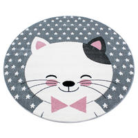 Ayyildiz Teppich KIDS pink D: ca. 160 cm KIDS - pink (160,00cm) - Ayyildiz