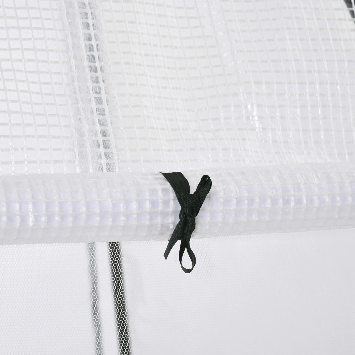 Outsunny Gewächshaus B/H/L: ca. 140x180x160 cm Gewächshaus - weiß (160,00/140,00/180,00cm) - Outsunny